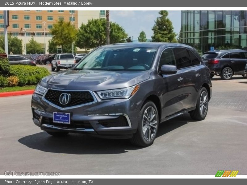 Modern Steel Metallic / Ebony 2019 Acura MDX