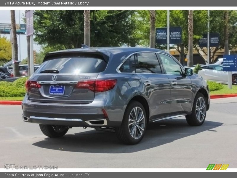 Modern Steel Metallic / Ebony 2019 Acura MDX