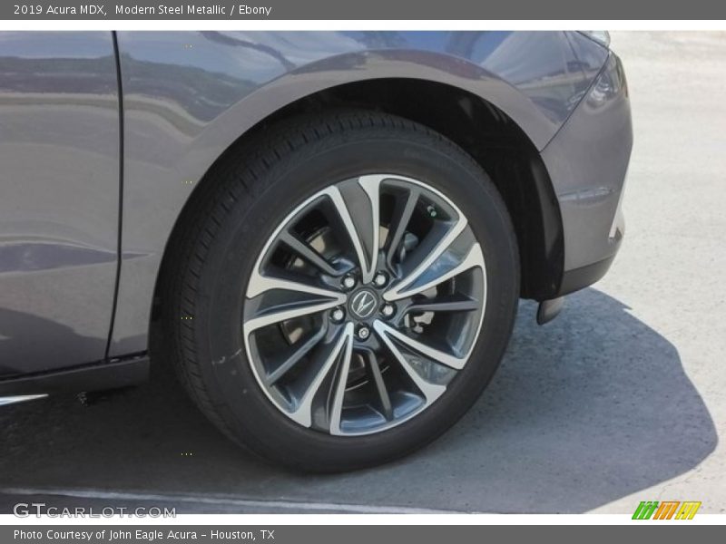 Modern Steel Metallic / Ebony 2019 Acura MDX