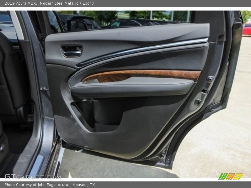 Modern Steel Metallic / Ebony 2019 Acura MDX