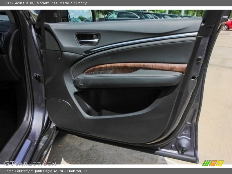 Modern Steel Metallic / Ebony 2019 Acura MDX
