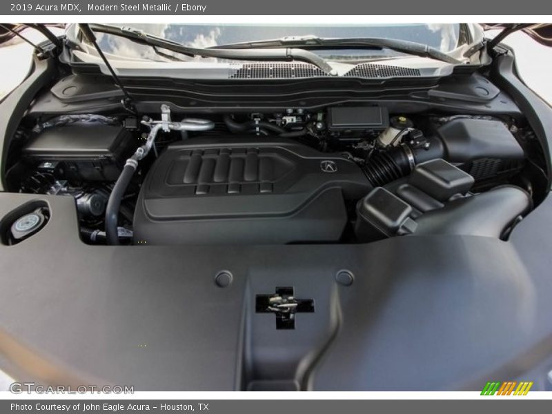 Modern Steel Metallic / Ebony 2019 Acura MDX