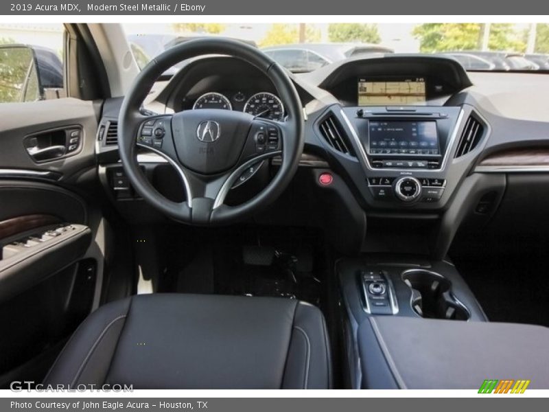 Modern Steel Metallic / Ebony 2019 Acura MDX