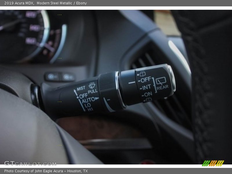Modern Steel Metallic / Ebony 2019 Acura MDX