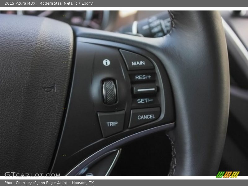 Modern Steel Metallic / Ebony 2019 Acura MDX