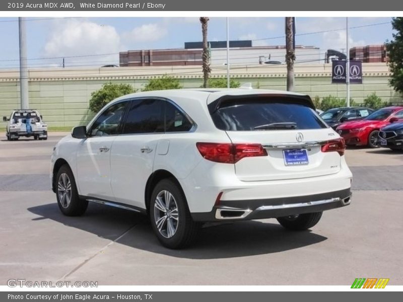 White Diamond Pearl / Ebony 2019 Acura MDX AWD