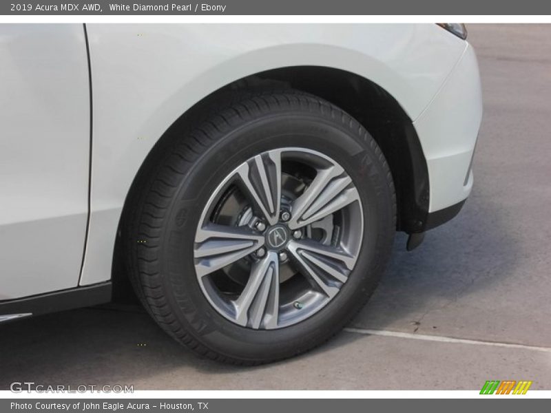 White Diamond Pearl / Ebony 2019 Acura MDX AWD