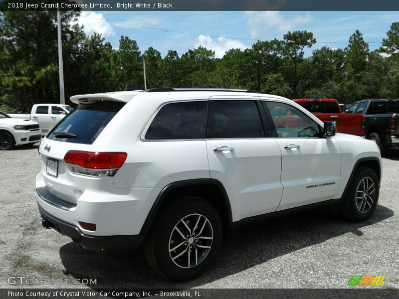 Bright White / Black 2018 Jeep Grand Cherokee Limited