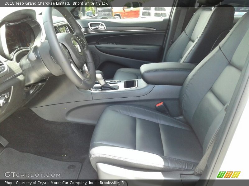 Bright White / Black 2018 Jeep Grand Cherokee Limited