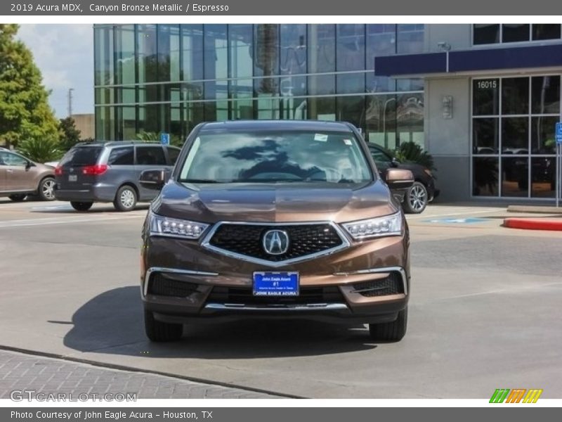 Canyon Bronze Metallic / Espresso 2019 Acura MDX