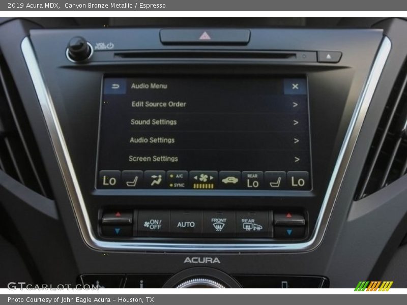 Canyon Bronze Metallic / Espresso 2019 Acura MDX