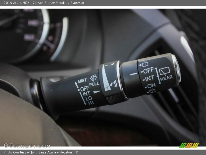 Controls of 2019 MDX 
