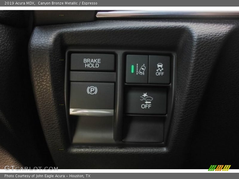 Controls of 2019 MDX 