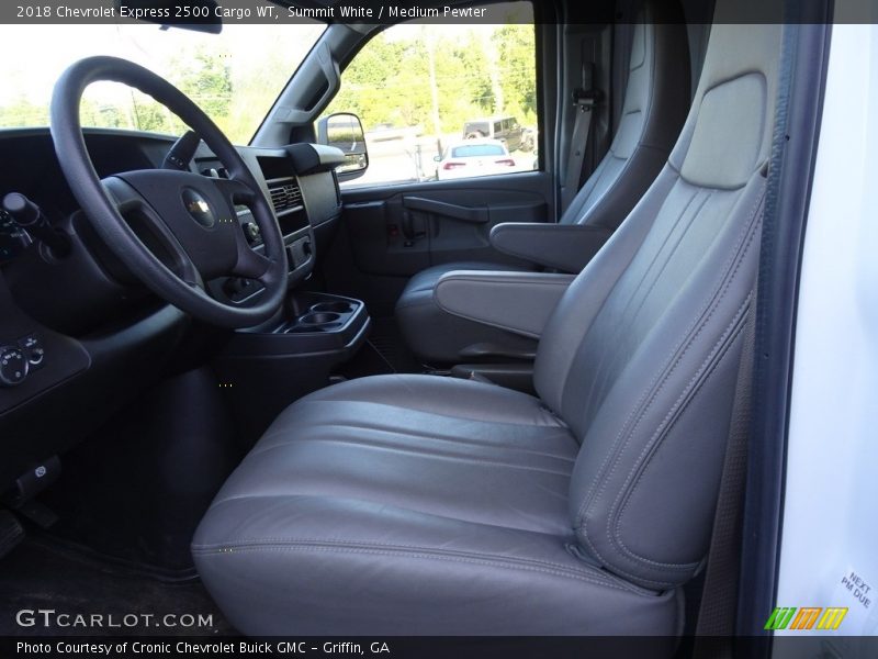 Front Seat of 2018 Express 2500 Cargo WT