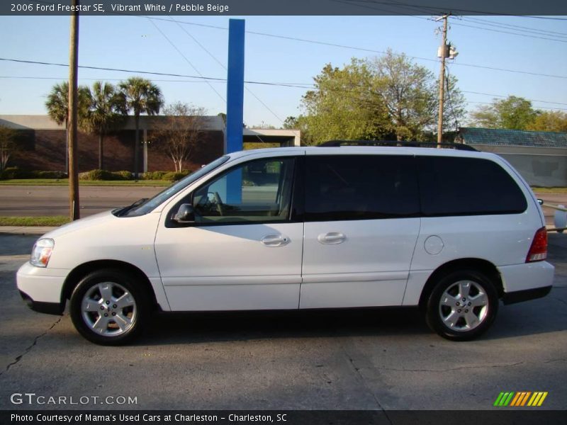 Vibrant White / Pebble Beige 2006 Ford Freestar SE