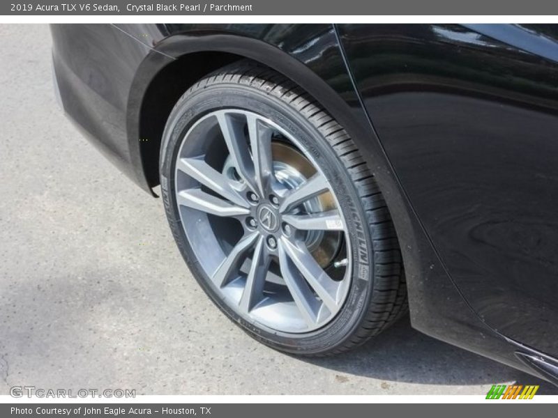 Crystal Black Pearl / Parchment 2019 Acura TLX V6 Sedan