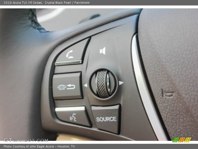 Crystal Black Pearl / Parchment 2019 Acura TLX V6 Sedan