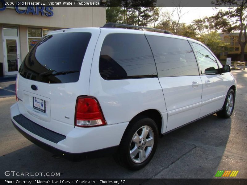 Vibrant White / Pebble Beige 2006 Ford Freestar SE