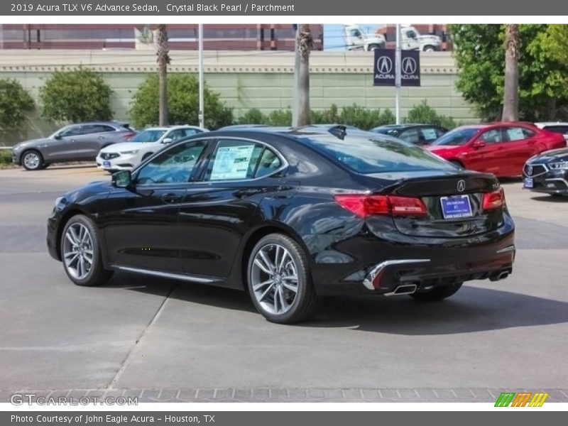 Crystal Black Pearl / Parchment 2019 Acura TLX V6 Advance Sedan