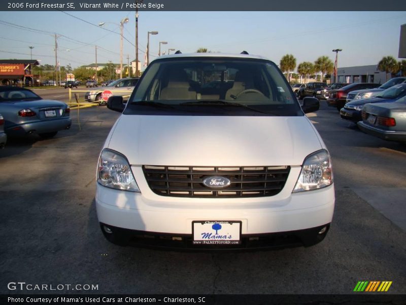 Vibrant White / Pebble Beige 2006 Ford Freestar SE