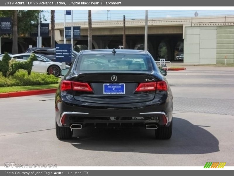 Crystal Black Pearl / Parchment 2019 Acura TLX V6 Advance Sedan