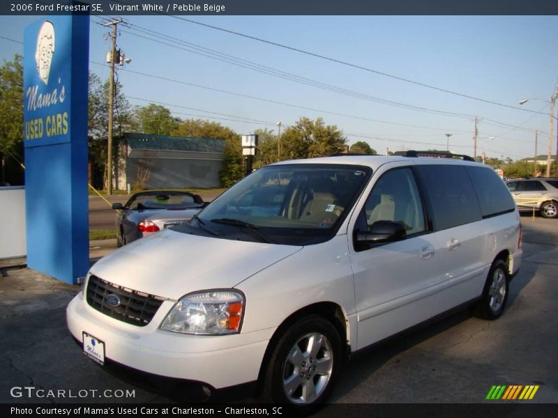 Vibrant White / Pebble Beige 2006 Ford Freestar SE