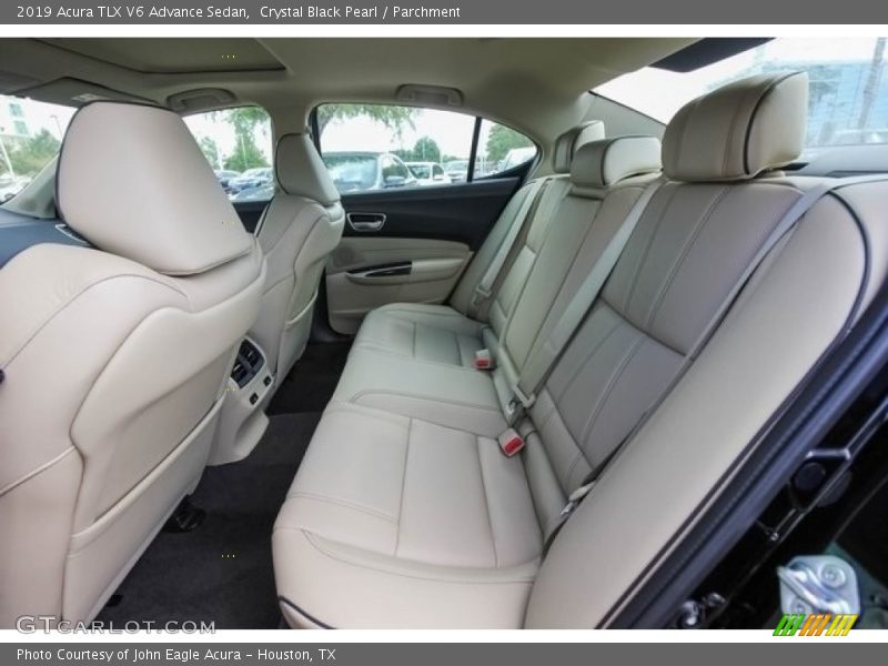 Crystal Black Pearl / Parchment 2019 Acura TLX V6 Advance Sedan