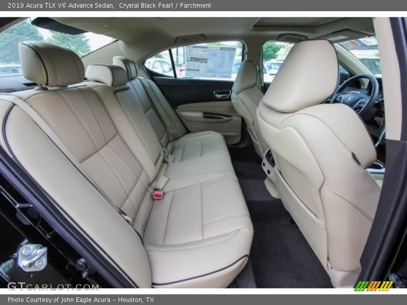 Crystal Black Pearl / Parchment 2019 Acura TLX V6 Advance Sedan