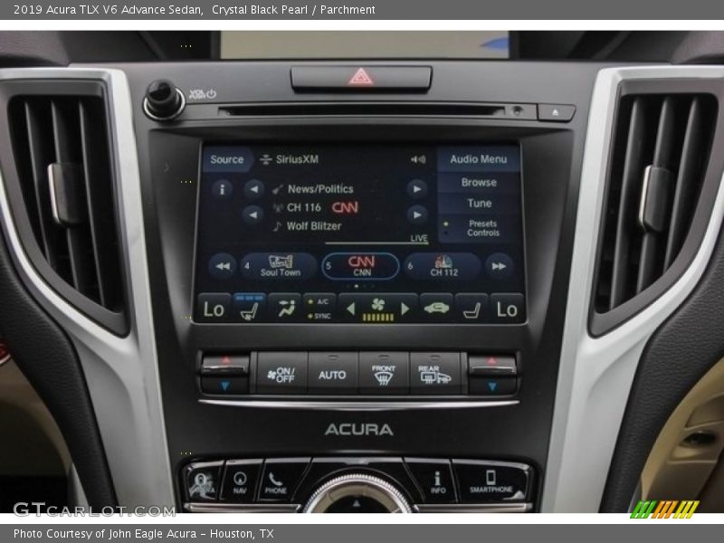 Crystal Black Pearl / Parchment 2019 Acura TLX V6 Advance Sedan