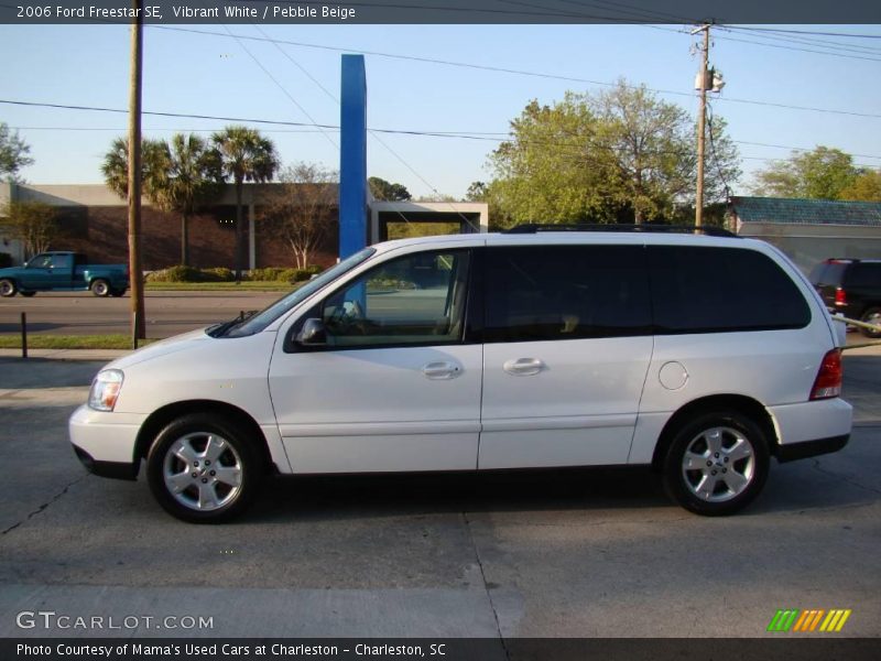 Vibrant White / Pebble Beige 2006 Ford Freestar SE