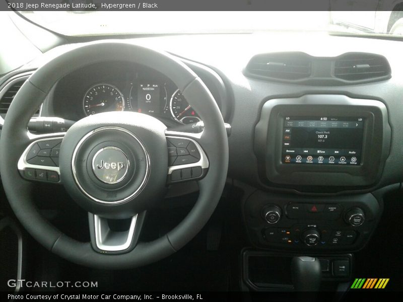 Hypergreen / Black 2018 Jeep Renegade Latitude