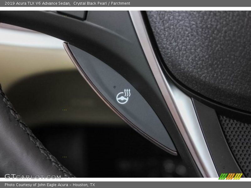 Crystal Black Pearl / Parchment 2019 Acura TLX V6 Advance Sedan