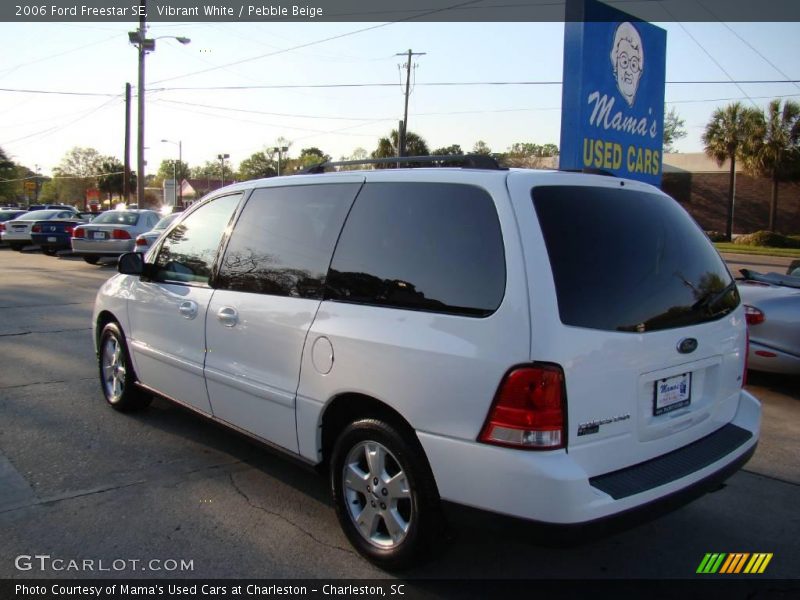 Vibrant White / Pebble Beige 2006 Ford Freestar SE