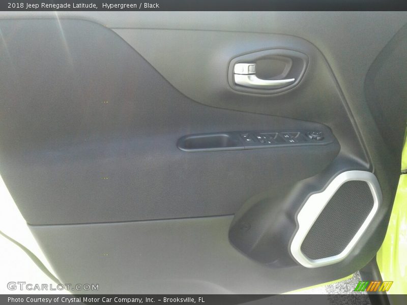 Hypergreen / Black 2018 Jeep Renegade Latitude
