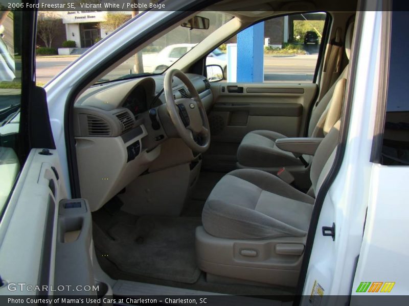 Vibrant White / Pebble Beige 2006 Ford Freestar SE
