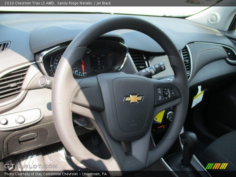 Sandy Ridge Metallic / Jet Black 2019 Chevrolet Trax LS AWD