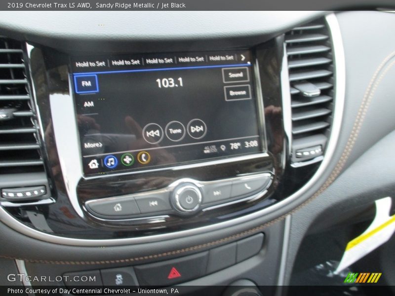 Sandy Ridge Metallic / Jet Black 2019 Chevrolet Trax LS AWD