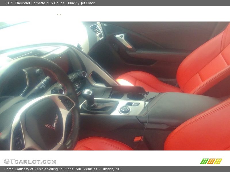 Black / Jet Black 2015 Chevrolet Corvette Z06 Coupe