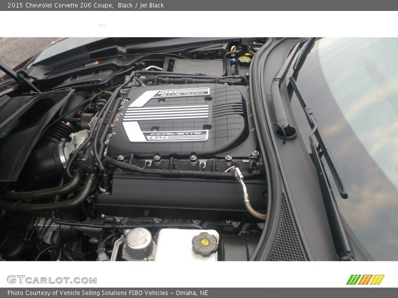 Black / Jet Black 2015 Chevrolet Corvette Z06 Coupe