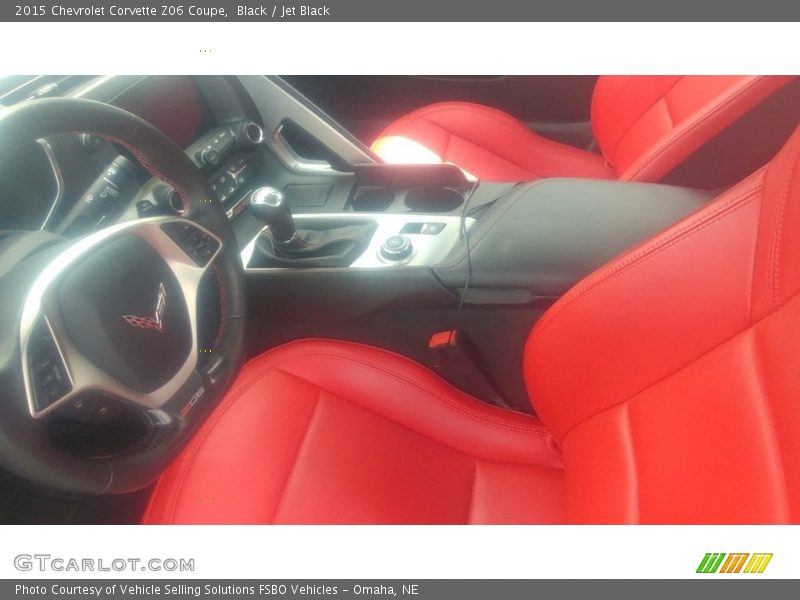 Black / Jet Black 2015 Chevrolet Corvette Z06 Coupe