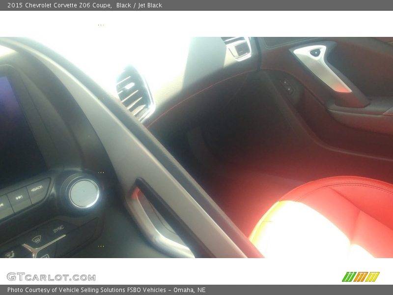 Black / Jet Black 2015 Chevrolet Corvette Z06 Coupe