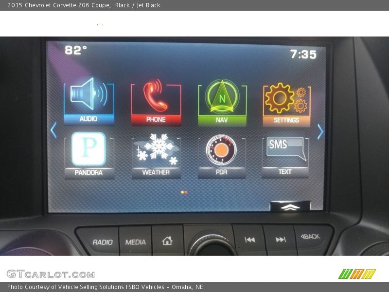 Black / Jet Black 2015 Chevrolet Corvette Z06 Coupe