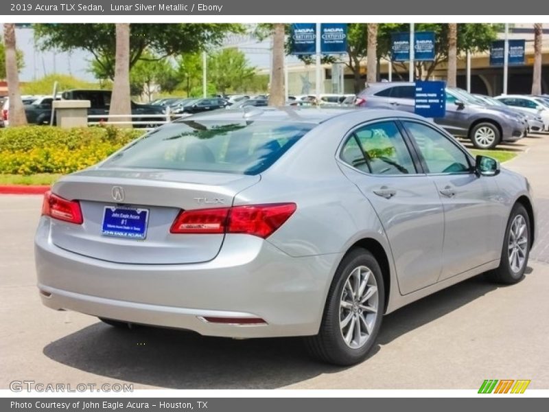 Lunar Silver Metallic / Ebony 2019 Acura TLX Sedan
