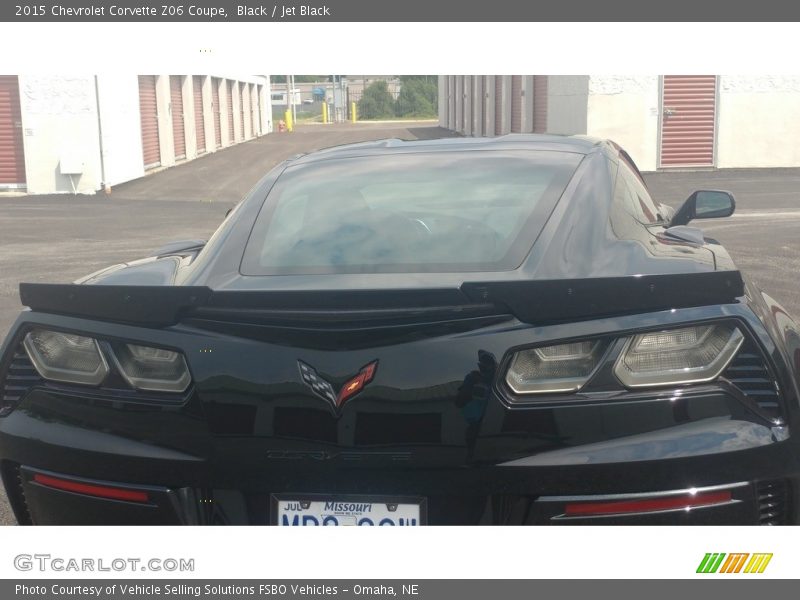Black / Jet Black 2015 Chevrolet Corvette Z06 Coupe