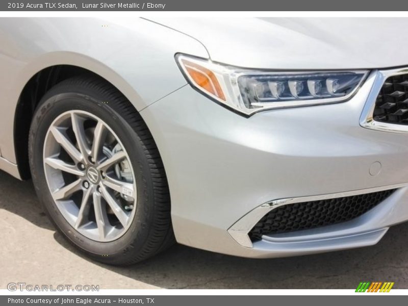 Lunar Silver Metallic / Ebony 2019 Acura TLX Sedan