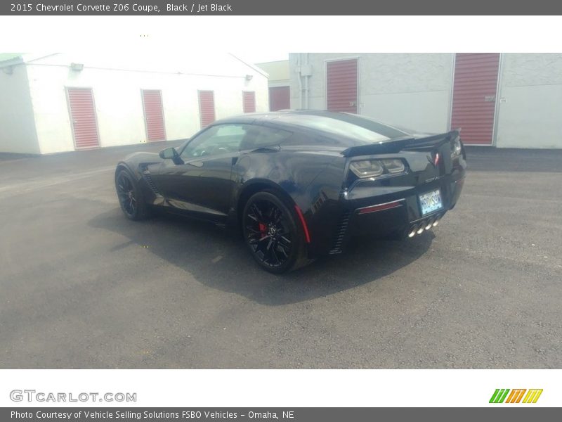 Black / Jet Black 2015 Chevrolet Corvette Z06 Coupe