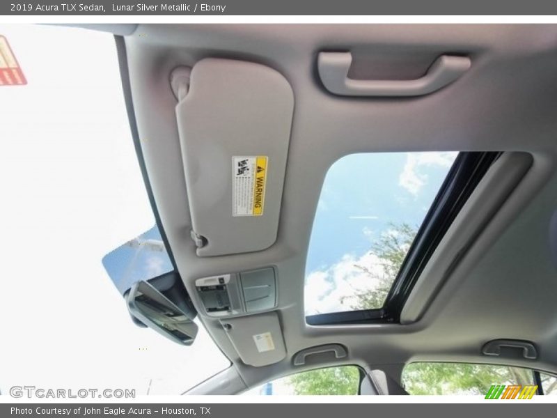 Lunar Silver Metallic / Ebony 2019 Acura TLX Sedan