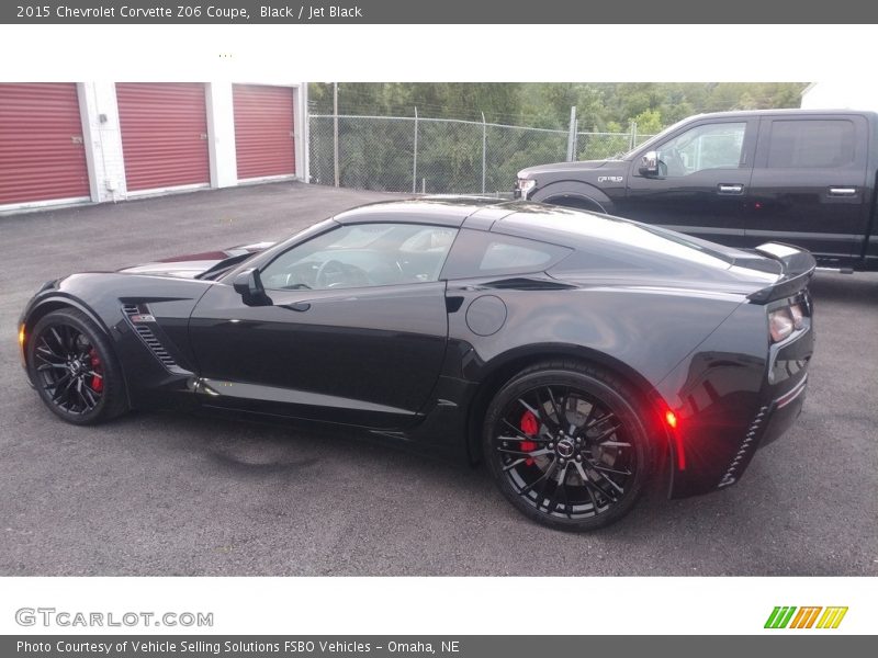 Black / Jet Black 2015 Chevrolet Corvette Z06 Coupe