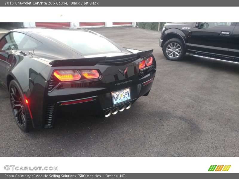Black / Jet Black 2015 Chevrolet Corvette Z06 Coupe