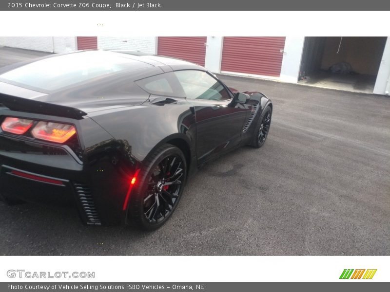 Black / Jet Black 2015 Chevrolet Corvette Z06 Coupe